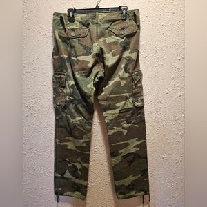 Camo cargo pants